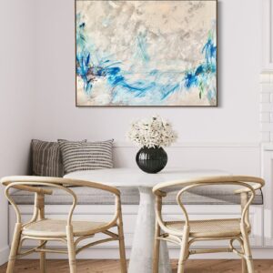 Beach after the storm | 48" x 36" | Acrylic on Canvas