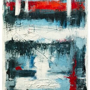 Ice Pond - 23.5 x 31.5 Framed - Acrylic on Canvas