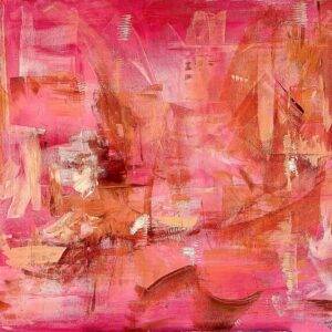 What Remains Warm - 48x36 - Acrylic on Canvas