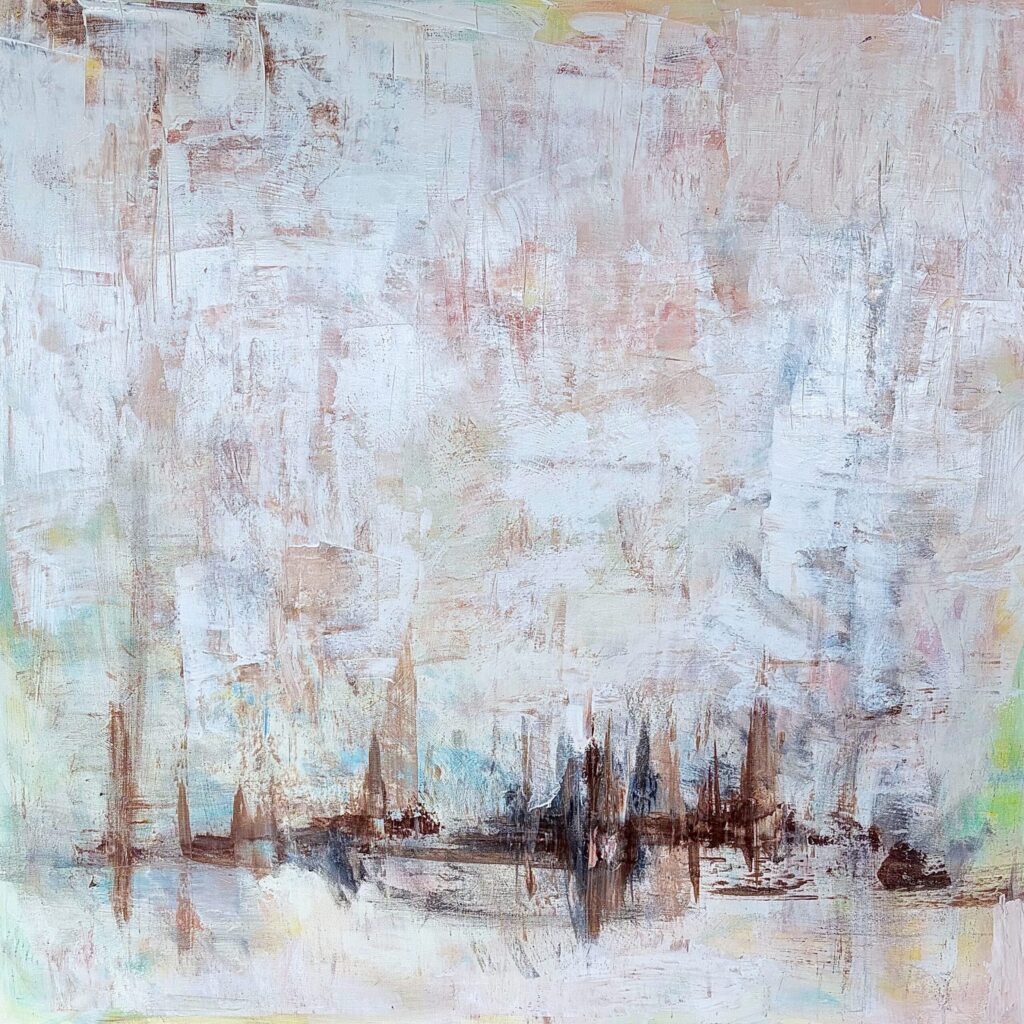 City - 36x36 - Acrylic on Canvas