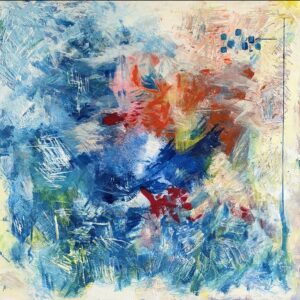 Data - painting - 36" x 36" - Acrylic on Canvas