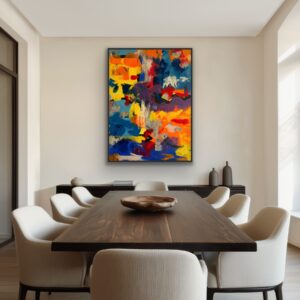 large art interior setting