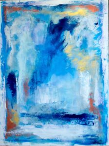 colorful painting 30 x 40