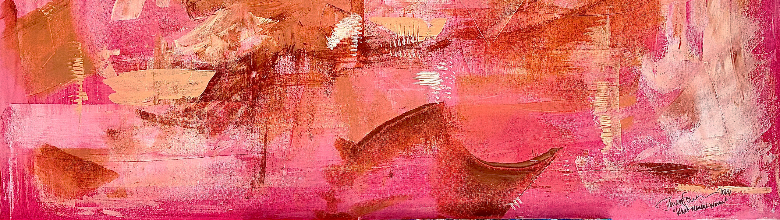 What remains warm painting header image