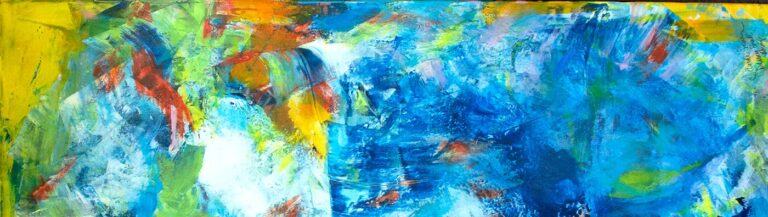 Starting Without a Plan: Trusting the Process in Abstract Painting